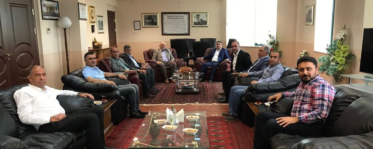 BAŞKAN DUMANDAĞ DİYARBAKIR TİCARET BORSASINI ZİYARET ETTİ